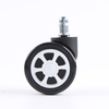 2.5-inch PU office chair casters 30KG load bearing capacity wheels quiet rolling and floor protection suitable for home office furniture gaming chair casters