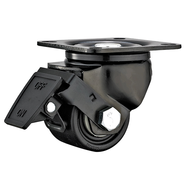 Low center of gravity casters 2-inch 2.5-inch 3-cabinet equipment denim wheels nylon wheels Japanese heavy duty giant swivel casters
