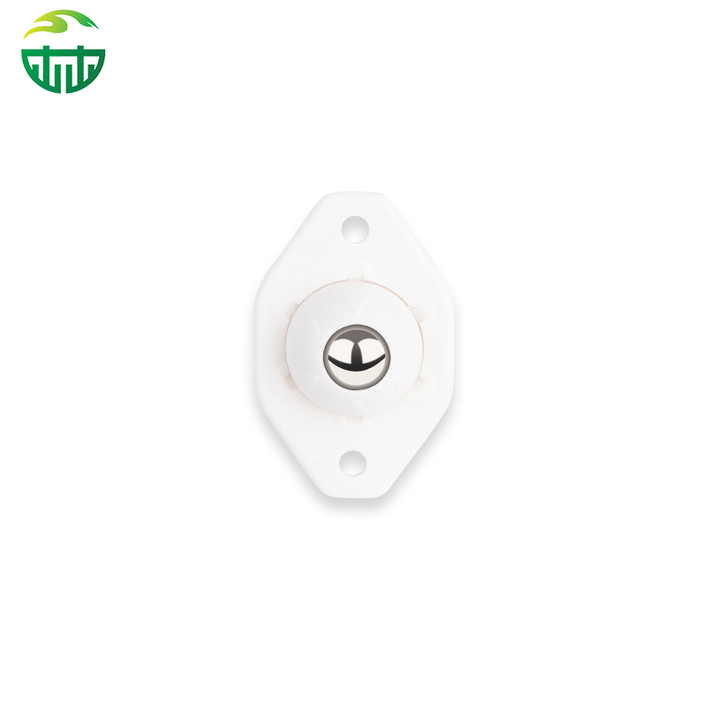 Adhesive Swivel Caster Wheels – 360° Rotating Stainless Steel Ball Casters for Furniture, Cabinets, Trash Cans, Boxes