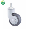  Edit Threaded Rod Soft TPR Medical Swivel Caster Wheel, Suitable for Hospital Beds