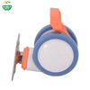 Luxury Silent Medical Double Piece Flat Bottomed Universal Rotate Top Plate Caster