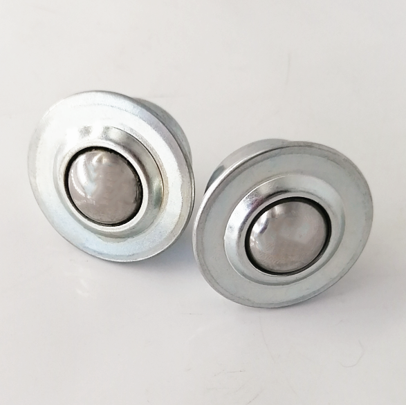ODM 1-Inch Carbon Steel Ball Transfer Bearing with Caster Base for Conveyors & Roller Supports