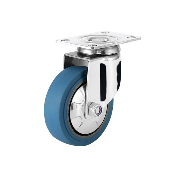 Single wheel 100kg to 150kg bearing 304 stainless steel hardware casters 3 