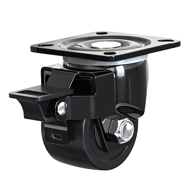 Low center of gravity casters 2-inch 2.5-inch 3-cabinet equipment denim wheels nylon wheels Japanese heavy duty giant swivel casters