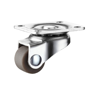 0.5inch universal soft rubber TPR small casters, electronic instrument micro small wheels, furniture PP flat invisible casters, small furniture wheels, invisible pulleys, silent wheels, tray rollers,