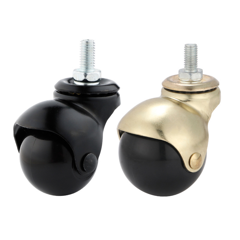 The spherical casters of the furniture can rotate smoothly at 360°. High-quality spherical casters protect the floor from slipping. 1.5-inch and 2-inch ones come with brakes