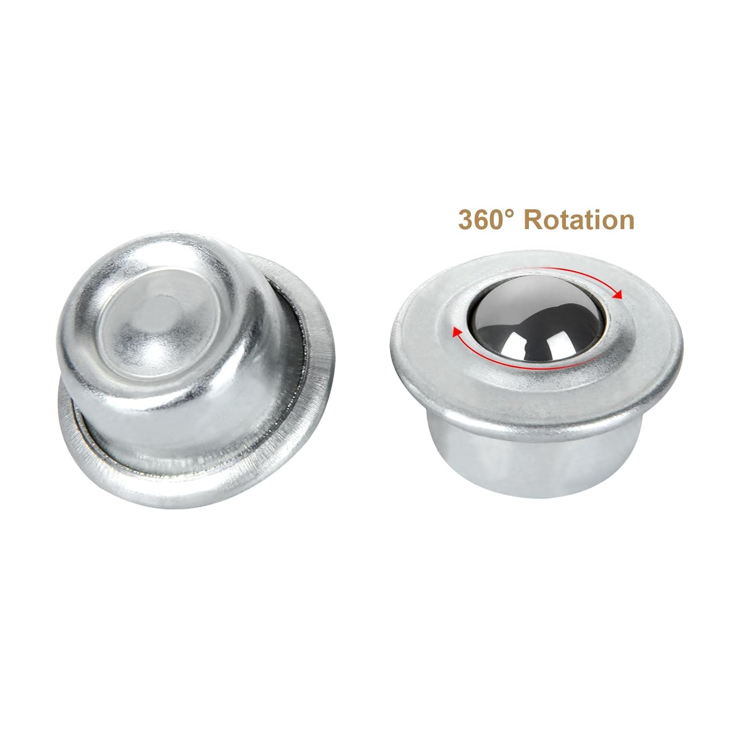 ODM 1-Inch Carbon Steel Ball Transfer Bearing with Caster Base for Conveyors & Roller Supports