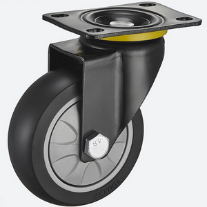 Good Quantity Medium-sized Caster Manufacturers 3inch Flat Universal TPR Caster Wheel
