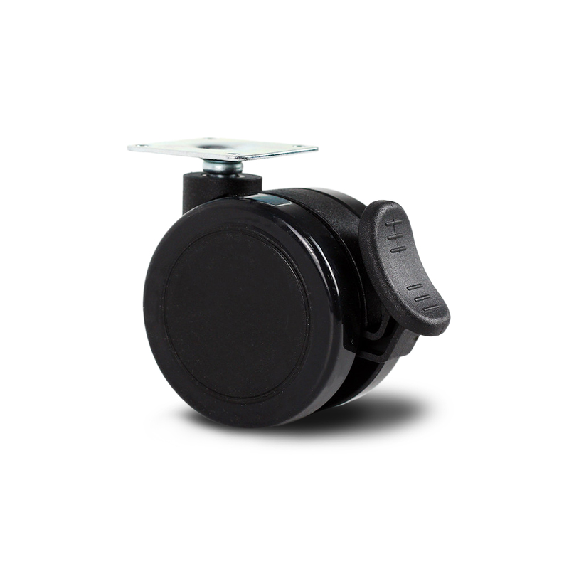 2/2.5 Inch Silent Medical Caster - Smooth Noise-Free Mobility for Medical Equipment High-Quality Silent Medical Caster - Durable Quiet for Hospital Use Silent Medical Caster Wheel - Reliable,