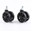 2.5-inch hollow base casters with a load capacity of 30KG quiet rollers for home office furniture cabinets handcart rotation and rigid options