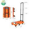Foldable Plastic Utility Hand Portable Platform Cart Trolley Folding Cart Trolley Cart