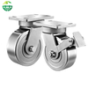  4/5/6/8 Inch Extra Heavy Duty Forged Steel Caster Wheels – Industrial Trolley, Cart, Equipment Casters