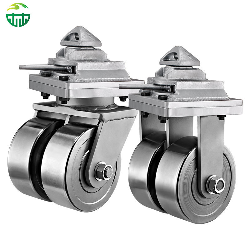 Heavy Duty Container Caster Wheels – Industrial ISO Container Moving Wheels for High-Load Sea Transport