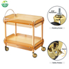3 Inch Threaded Stem Rubber Wheel for Dining, Hotel Restaurant Trolleys