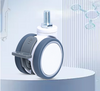 Medical Silent Wear-Resistant TPR Twin-Wheel Caster for Hospital