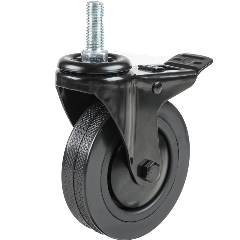 Factory Direct Supply Caster Wheel Inch With Brake Industrial Wheel Caster