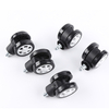 2.5-inch PU office chair casters 30KG load bearing capacity wheels quiet rolling and floor protection suitable for home office furniture gaming chair casters