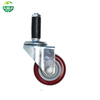 Polyurethane Rubber Expandable Casters-– Solid Polyurethane Wheels for Furniture and Carts, Color Customizable