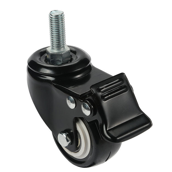 Polyurethane Top Plate Swivel Wheels Durability Garages Food Wheel