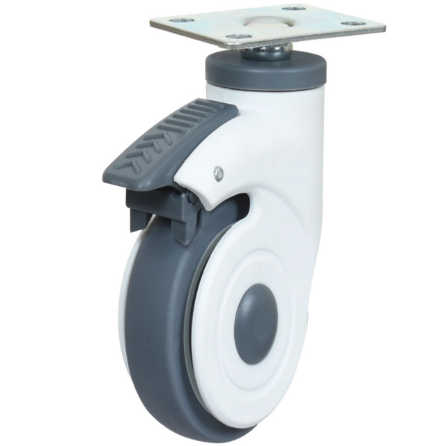 Hospital Bed Casters Replacement Wheels for Hospital Beds 4 inch Bed Wheels Hospital Bed Casters Supplies Flat brake