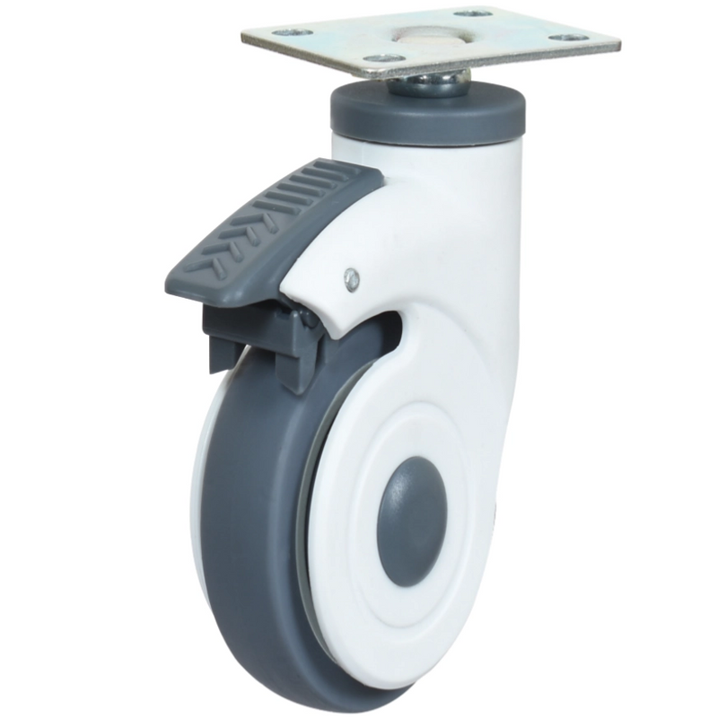 Hospital Bed Casters Replacement Wheels for Hospital Beds 4 inch Bed Wheels Hospital Bed Casters Supplies Flat brake