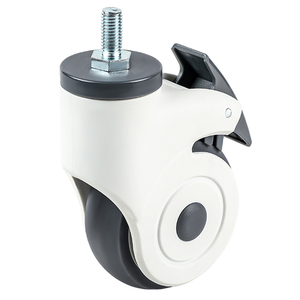 3 Inch Hospital Bed Casters Threaded Brake Replacement Wheels hospital bed wheels hospital bed casters Supplies Inserted Style