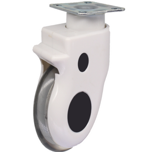 Medical Caster for Hospital Medical Castors Wheels 3inch Flat Cardan PU Dual Axle Model