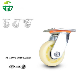 ODM Industrial Heavy Duty Swivel Nylon PP Customizable Trolley Wheels