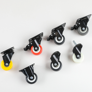 Hot Sale PP/PU/PVC/Rubber Best Universal Casters with Screw Brake, Flat Brake, Plunger Brake Caster