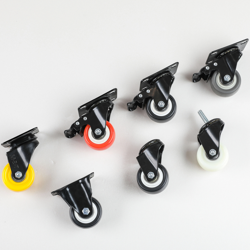 Hot Sale PP/PU/PVC/Rubber Best Universal Casters with Screw Brake, Flat Brake, Plunger Brake Caster