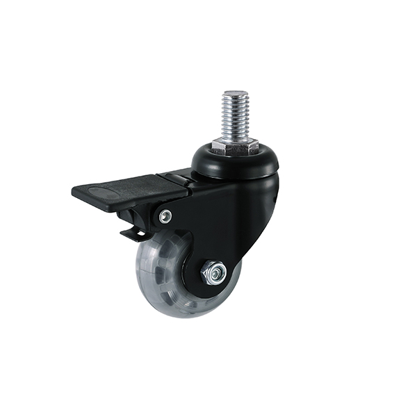 2/2.5/3-inch medium and light transparent casters, industrial casters Caster wheels for machinery‌ Polyurethane industrial casters‌ Anti-static industrial casters OEM industrial caster suppliers