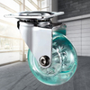 1.5/2/3 Inch Transparent PU Office Chair Caster Wheels – Universal Furniture Casters