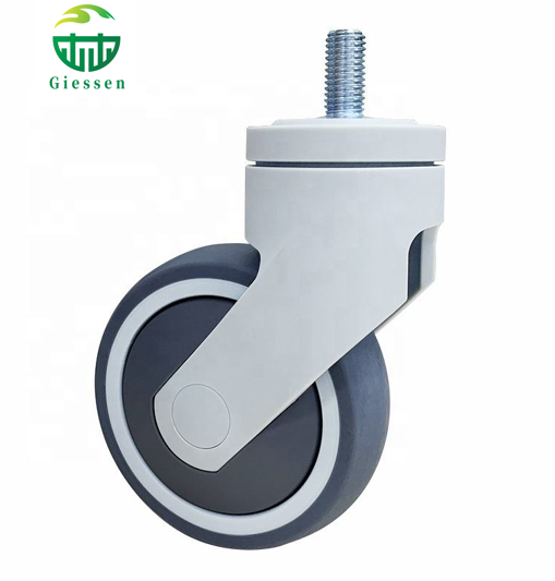 Medical Grade TPR Caster Wheels Suitable for Hospital Beds 3/4/5 Inch