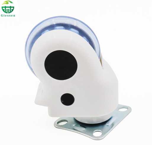 Heavy Quality PU Medical Twin Wheel Casters for Hospital Beds – 3/5 Inch Swivel