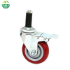 Polyurethane Rubber Expandable Casters-– Solid Polyurethane Wheels for Furniture and Carts, Color Customizable