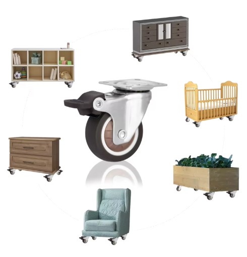 TPR Caster Wheels Encyclopedia: Silent, Durable, and Customizable Solutions
