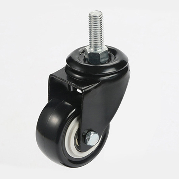 Polyurethane Top Plate Swivel Wheels Durability Garages Food Wheel