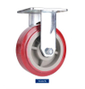 Heavy Duty Industrial Casters - Rigid Type with 4/5/6/8 Inch Solid PU Wheels