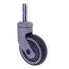 ODM 5 Inch Threaded Stem Swivel Medical Caster Wheel for Hospital Nursing Beds Supplier