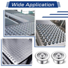 ODM 1-Inch Carbon Steel Ball Transfer Bearing with Caster Base for Conveyors & Roller Supports