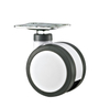 High quality Silent Medical two-wheel Caster - 3/4/5 inch Medical Equipment Wheel Beauty Instrument caster Plastic PU wheel