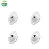 Adhesive Swivel Caster Wheels – 360° Rotating Stainless Steel Ball Casters for Furniture, Cabinets, Trash Cans, Boxes