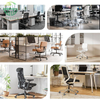 High-end 2-inch PU silent casters, transparent double-wheel office desk and chair furniture casters, swivel spring roller gaming chairs