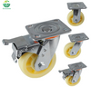 Hot Selling Industrial Heavy Duty PP Caster Wheels with 360° Swivel and Brake, Low Noise Polypropylene Caster