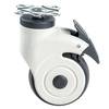 3 Inch Hospital Bed Casters Replacement Wheels for Hospital Beds Bed Wheels Hospital Bed Casters Supplies Flat brake