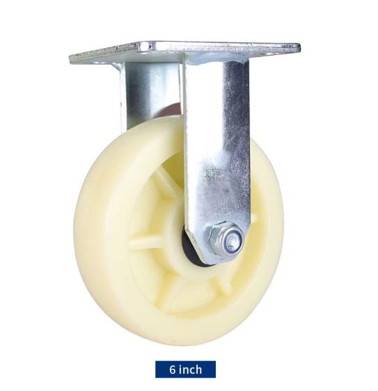 ODM Industrial Heavy Duty Swivel Dual Brake Nylon & PP Custom Trolley Wheels