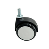 Medical beauty instrument caster threaded accessories 2 inch two-piece medical wheel all plastic caster
